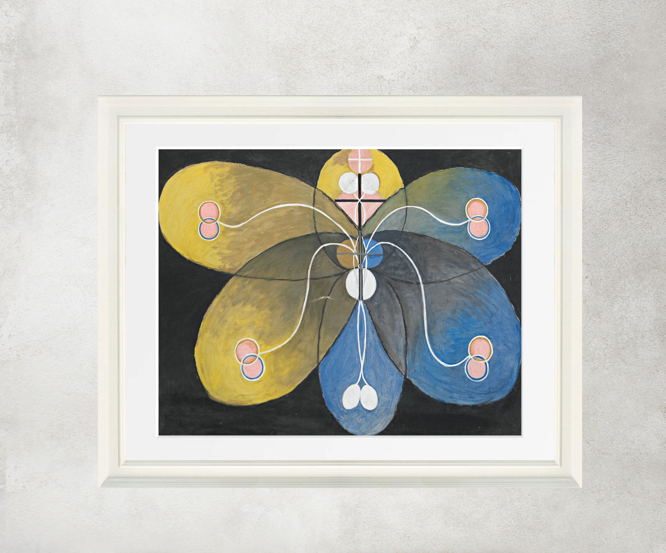 Hilma Af Klint Abstract Framed Art Print, Evolution, No. 9