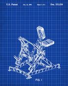 Exercise Equipment Patent Poster Gym Art Print - OnTrendAndFab