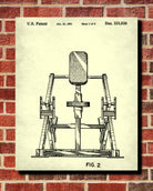 Exercise Equipment Patent Poster Gym Art Print - OnTrendAndFab
