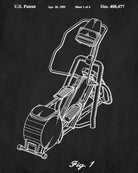 Exercise Equipment Patent Poster Gym Art Print - OnTrendAndFab