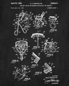 Eyelash Curler Patent Print Salon Blueprint Beauty Poster