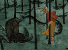 Hugo Simberg Fine Art Print, Fear in the Woods