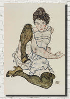 Female Portrait, Egon Schiele Fine Art Print