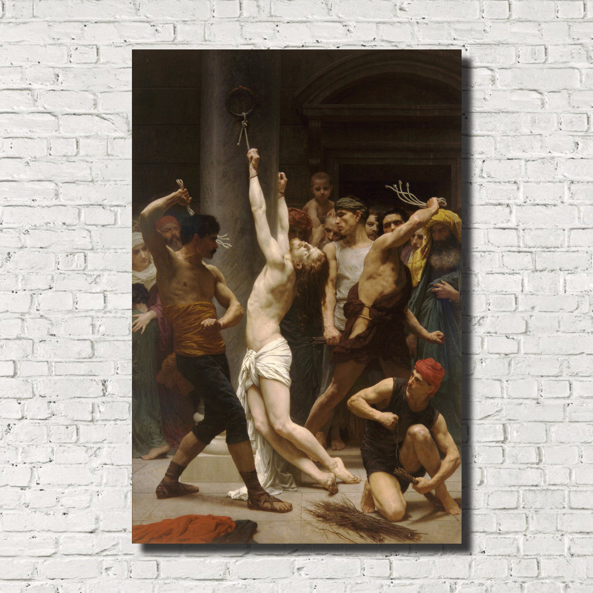 William-Adolphe Bouguereau, Old Masters Fine Art Figure Print : Jesus Christ