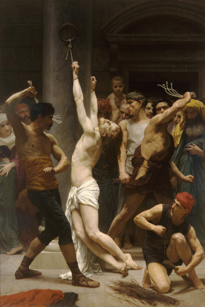 William-Adolphe Bouguereau, Old Masters Fine Art Figure Print : Jesus Christ