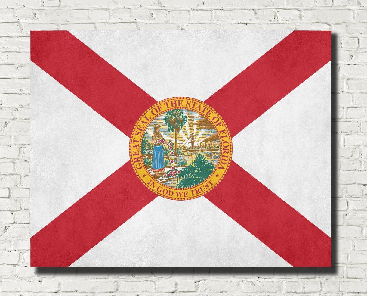 Florida State Flag Print