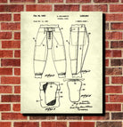 Football pants Patent Print Sport Blueprint
