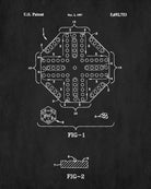 Frustration Patent Print Board Game Blueprint Games Poster