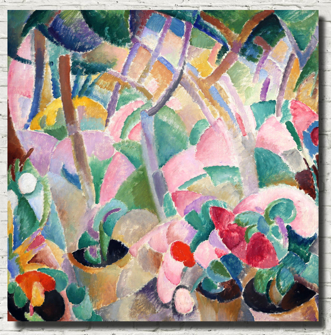 Leo Gestel Fine Art Print, Giardino, Mallorca