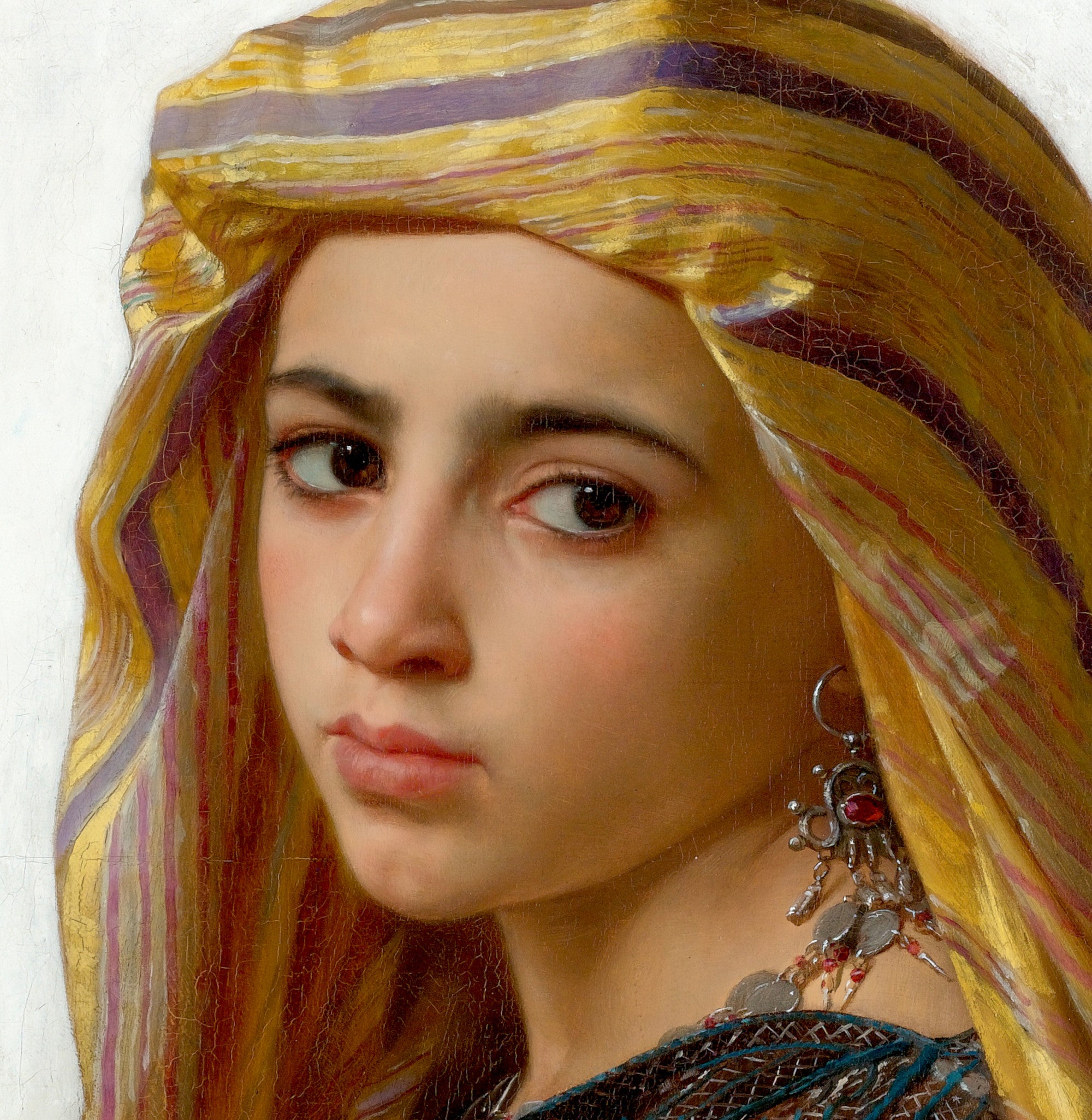 William-Adolphe Bouguereau, Fine Art Print : Girl With Pomegranate