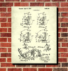Golf Club Patent Print Golfer Wall Art Golfing Poster