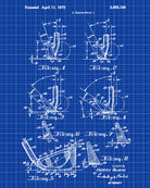Golf Club Patent Print Golfer Wall Art Golfing Poster