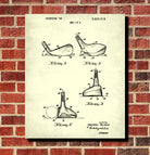 Golf Club Patent Print Golfer Wall Art Golfing Poster