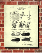 Golf Iron Patent Print Golfer Blueprint Golfing Poster - OnTrendAndFab
