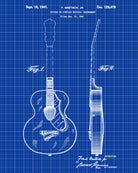 Musical Instrument Patent Print