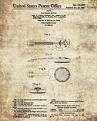 Guitar Poster Musical Instrument Patent Print Music Decor