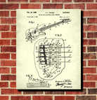 Musical Instrument Patent Print