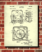 Vending Machine Blueprint Man Cave Poster Gumball Patent Print - OnTrendAndFab