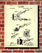 Hairdressing Patent Print Barber Clippers Art Poster - OnTrendAndFab