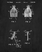Hair Extensions Patent Print Hairdressing Blueprint Salon Poster - OnTrendAndFab
