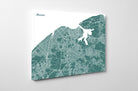 Havana City Street Map Print Custom Wall Map - OnTrendAndFab