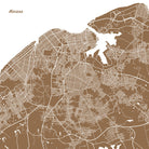 Havana, Cuba City Street Map Print Custom Wall Map