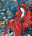 Kawanabe Kyōsai, Japanese Art, Jigoku Dayu (Hell Courtesan)