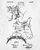 Saddle Patent Print Horse Poster Equestrian Blueprint - OnTrendAndFab