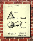 Ice Cream Scoops Patent Print Kitchen Wall Art Blueprint Cafe Poster - OnTrendAndFab