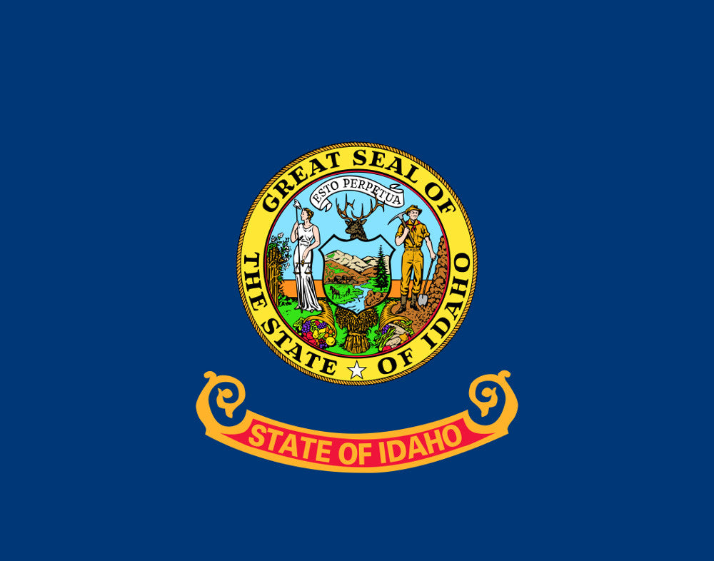 Idaho State Flag Print