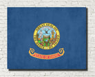 Idaho State Flag Print