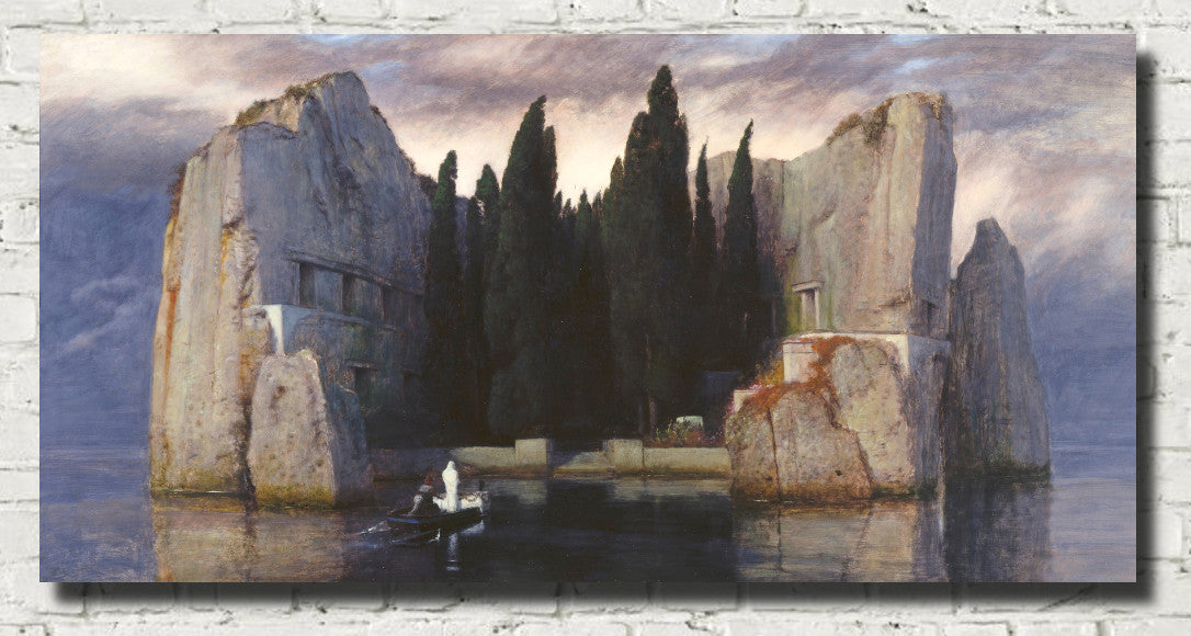 Isle of The Dead, Arnold Bocklin Fine Art Print