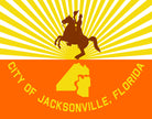 Jacksonville Florida City Flag Print