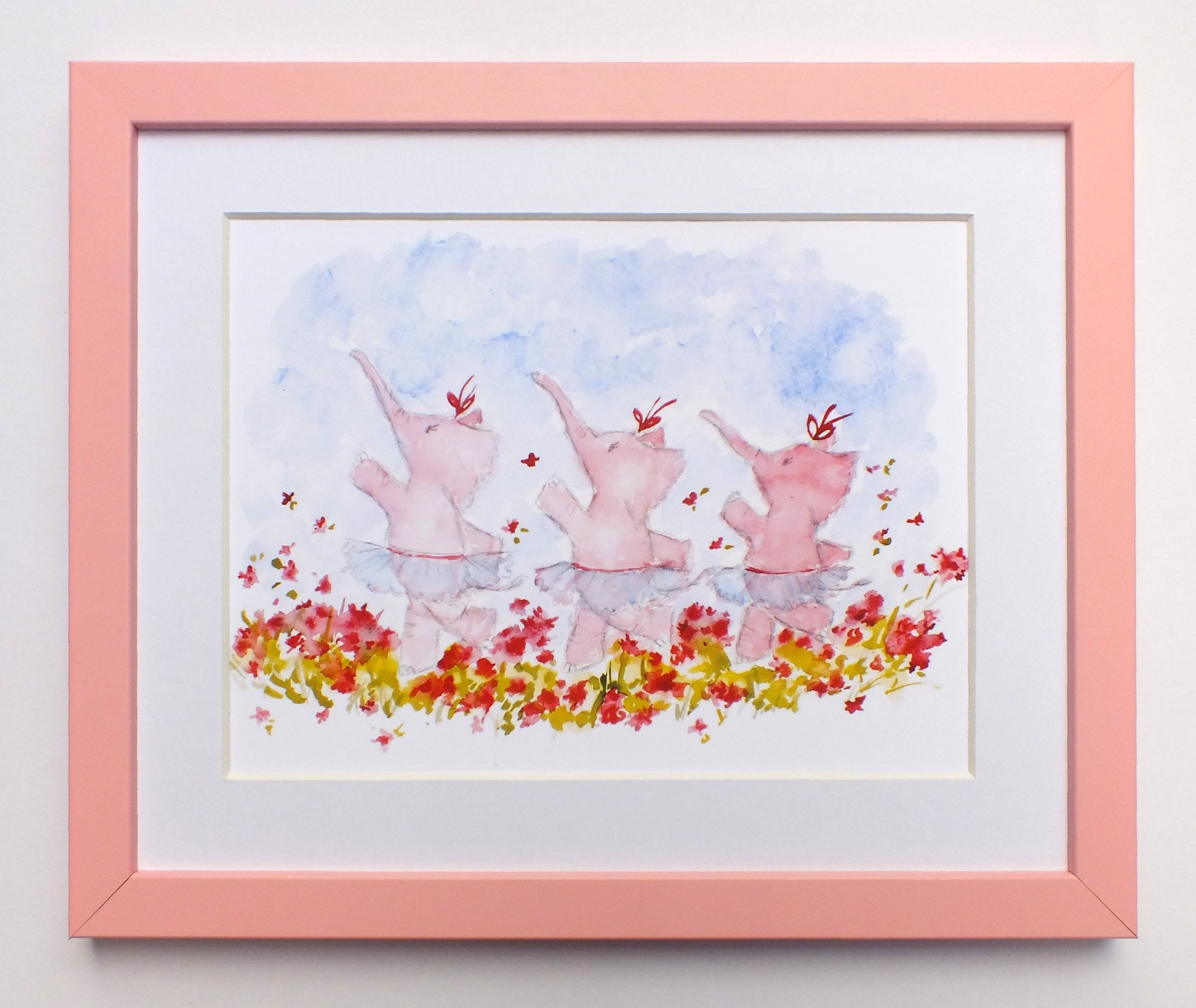 coloured frame example
