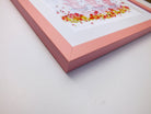 colured frame example details
