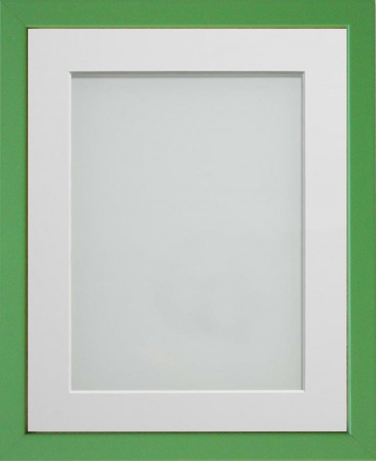 Green Painted Wooden Frames For Prints - Landscape and Portrait Formats