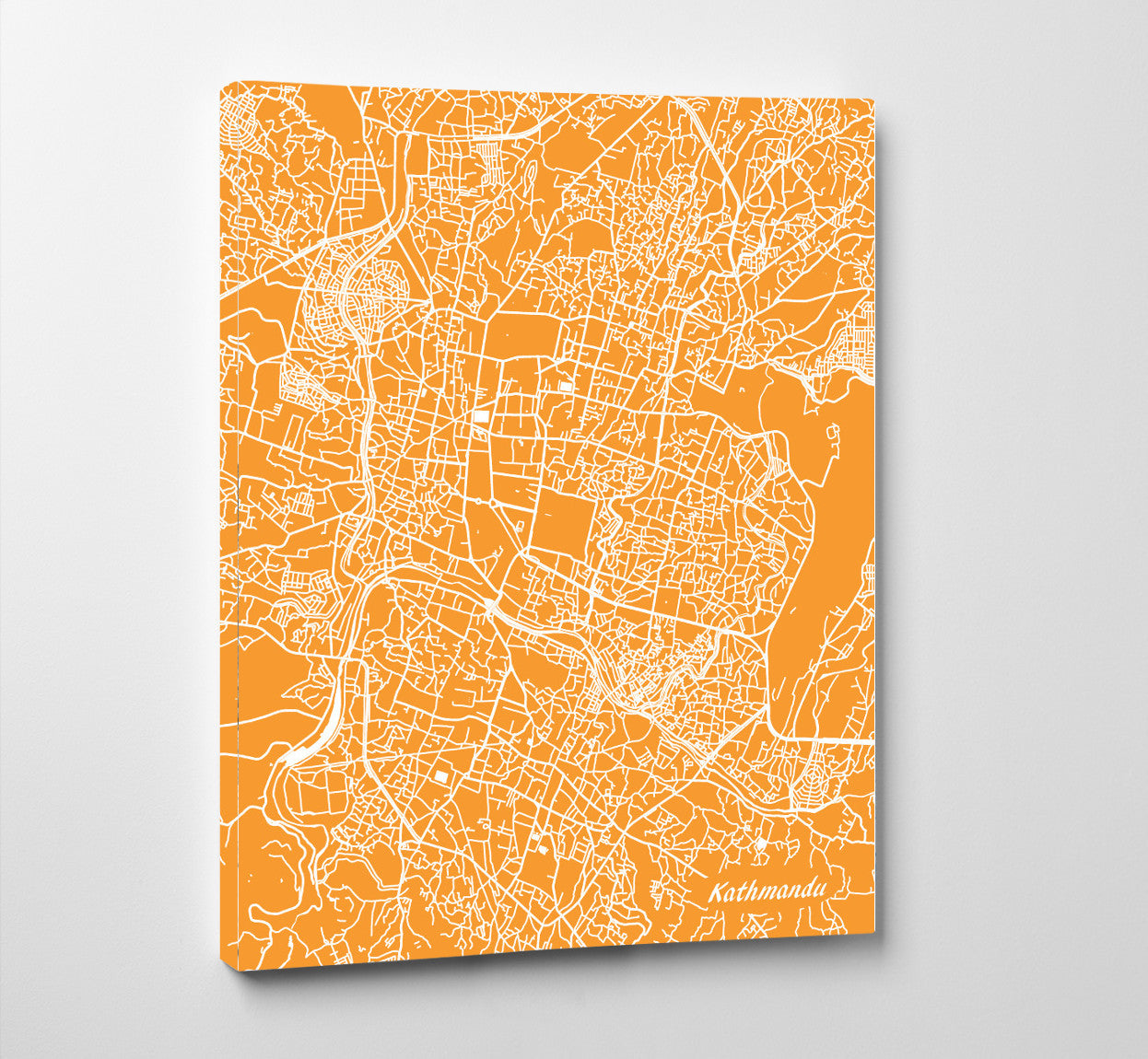Macau City Street Map Print Modern Art Poster Home Decor