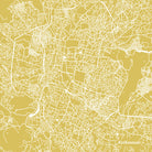 Khatmandu, Nepal Street Map Print Custom Wall Map 7181S