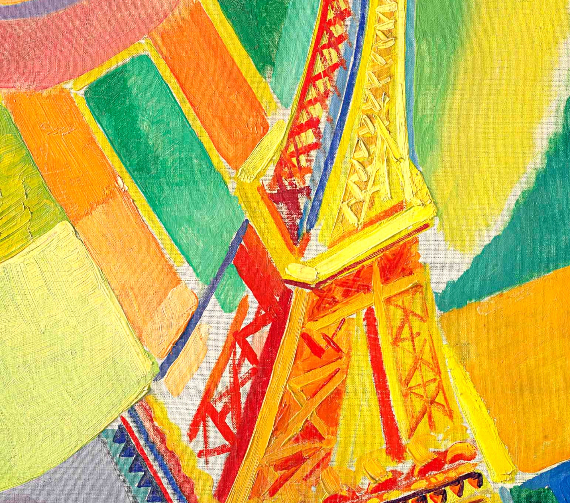 Robert Delaunay Fine Art Print, Eiffel Tower