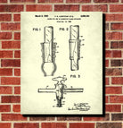Science Poster, Laboratory Equipment Patent, Chemistry Print