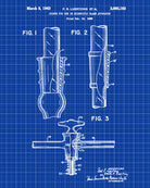 Science Poster, Laboratory Equipment Patent, Chemistry Print