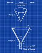 Laboratory Equipment Patent, Science Print, Glassware Poster