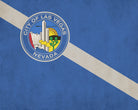 Las Vegas Nevada City Flag Print