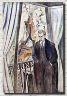 Robert Delaunay Fine Art Print, Portrait of Poet Philippe Soupault
