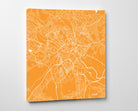 Leeds City Street Map Print Modern Art Poster Home Decor - OnTrendAndFab