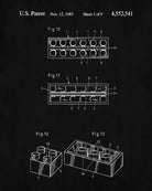Lego Blueprint Toy Room Poster Building Bricks Patent Print - OnTrendAndFab