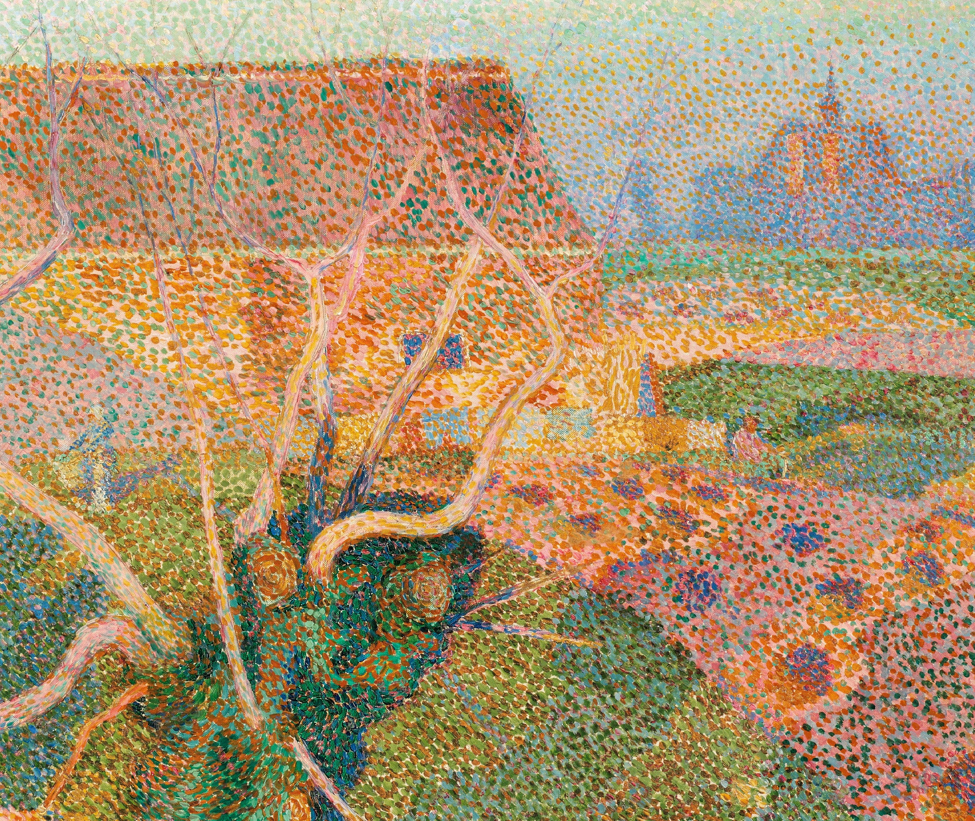 Jan Toorop Fine Art Print, The Two Columns - Novemberzon
