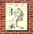 Lifeboat Patent Print Nautical Poster Sailing Decor