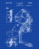 Lifeboat Patent Print Nautical Poster Sailing Decor