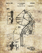 Lifeboat Patent Print Nautical Poster Sailing Decor